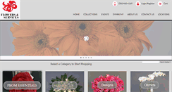 Desktop Screenshot of flowersandservices.com
